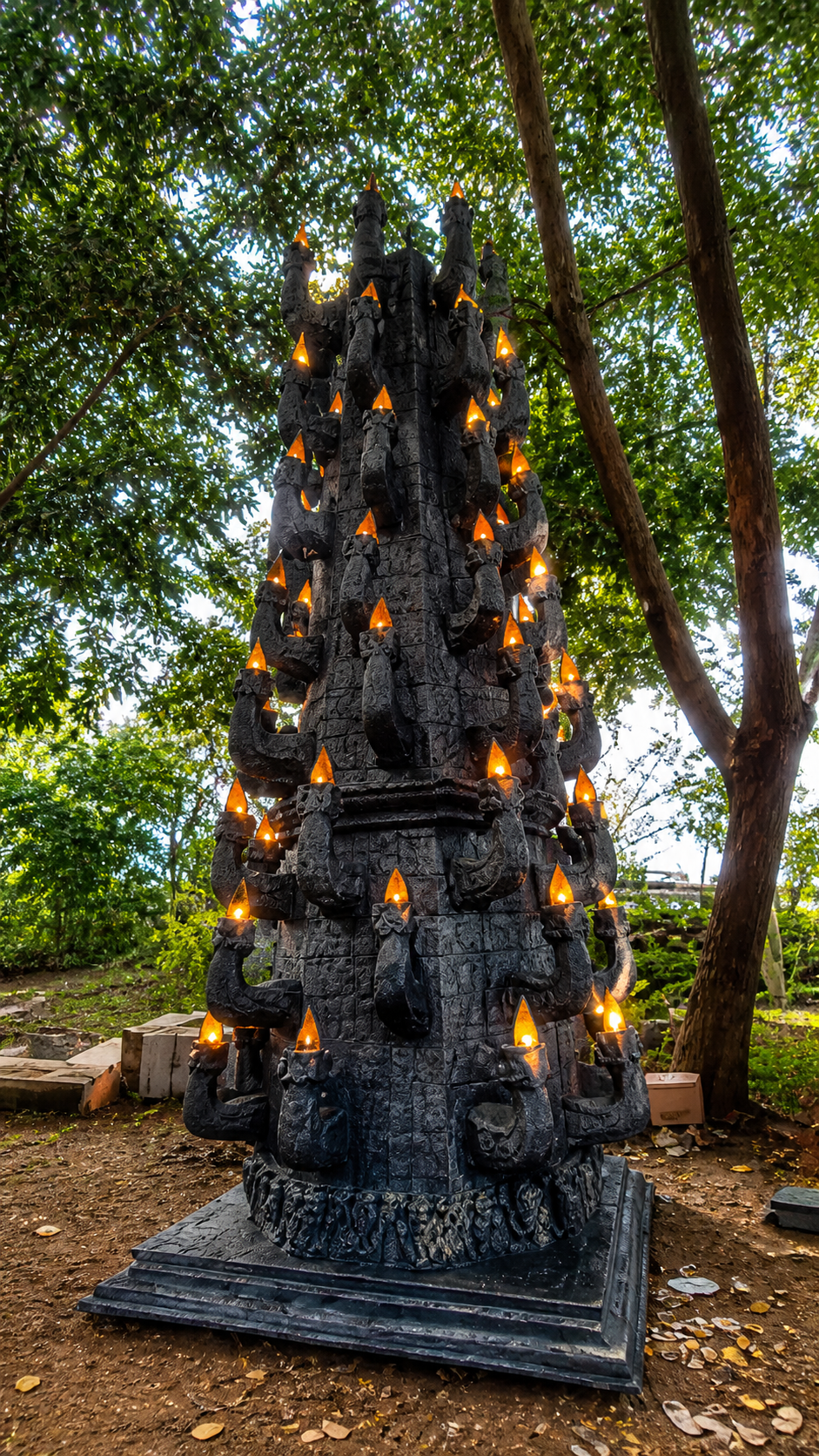 Dipmal Sclupture @ Jalgaon  Nutan College