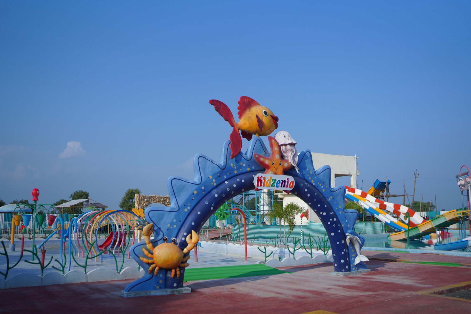 Entry Gate for pool @ Anjale
